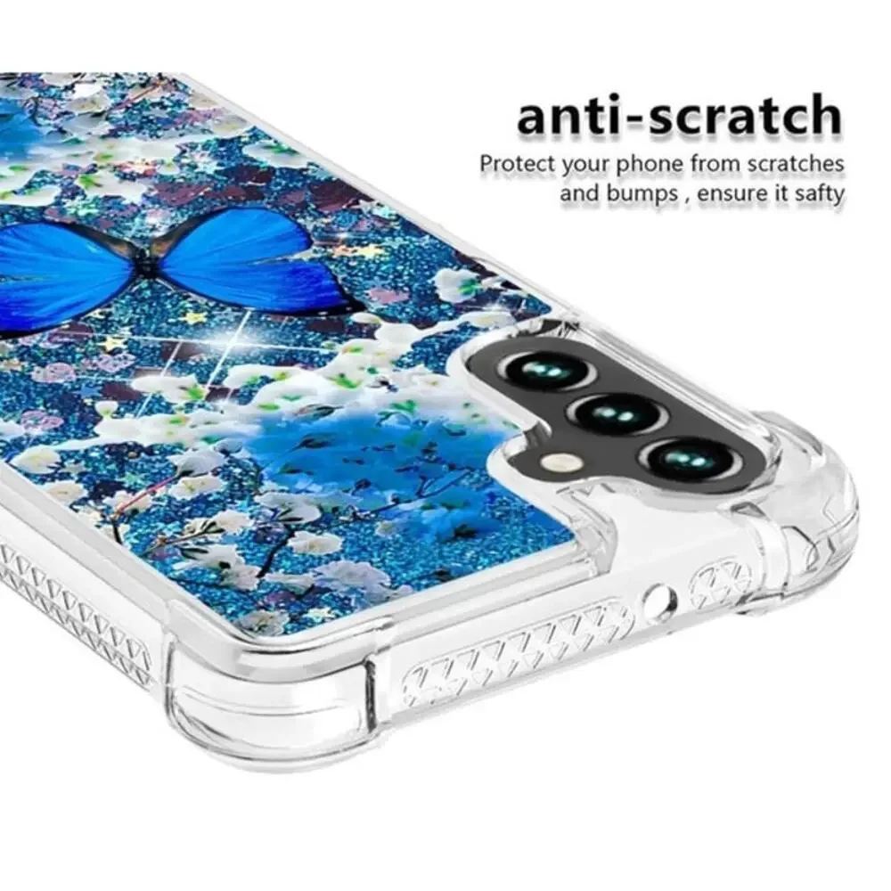 Samsung Galaxy S24 Case Fashion Shiny Transparent Soft TPU Creative Cartoon Cute
